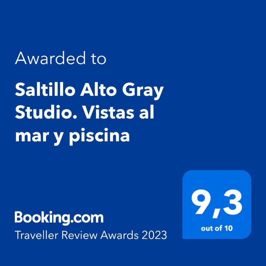 Saltillo Alto Gray Studio. Vistas Al Mar Y Piscina Torremolinos Exterior photo